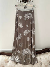 Load image into Gallery viewer, 90s Dragon Button Down Midi Skirt (XS)