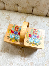 Load image into Gallery viewer, Hand Painted Wooden Handbag Box