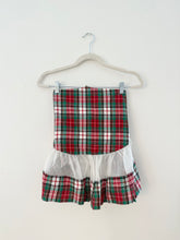 Load image into Gallery viewer, Vintage 1950s Red and Green Holiday Plaid Apron