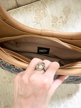 Load image into Gallery viewer, 90s Denim Embroidered Beaded Boho Shoulder Bag