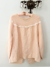 Load image into Gallery viewer, 1950s Peach Bed Jacket Sweater (M)