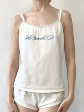 Load image into Gallery viewer, Vintage “Just Married” Embroidered Bridal Lounge Set (M/L)