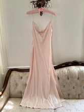 Load image into Gallery viewer, Victoria’s Secret Soft Pink Pure Silk Gown Dress (L)