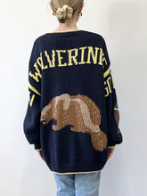 Load image into Gallery viewer, 80s Michigan Wolverines Football Cardigan (L)