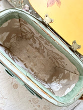 Load image into Gallery viewer, 1950s Handmade Floral Rose Basket Purse