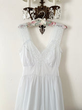 Load image into Gallery viewer, Baby Blue Vintage 1950s Cinderella Nightgown Slip Dress (S)