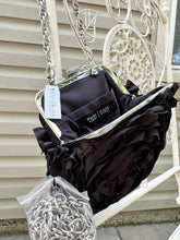 Load image into Gallery viewer, Vintage Y2k 2000s Black Rose Handbag Purse