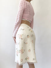 Load image into Gallery viewer, Blushing Rose Linen Skirt (XS)