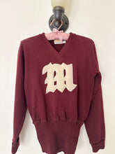 Load image into Gallery viewer, Vintage Wool Letterman Sweater (S)