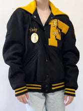Load image into Gallery viewer, 1985 Bishop Foley Venturettes Varsity Cheerleading Letterman Jacket (S)