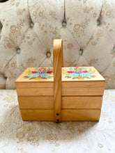 Load image into Gallery viewer, Hand Painted Wooden Handbag Box