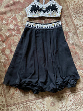 Load image into Gallery viewer, Black Sequin Bejeweled Burlesque Dance Set (S)