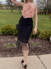 Load image into Gallery viewer, 90s Betsey Johnson Midi Ribbon Skirt (XS)