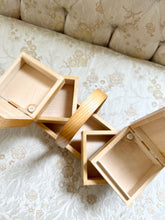 Load image into Gallery viewer, Hand Painted Wooden Handbag Box