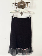 Load image into Gallery viewer, 90s Betsey Johnson Midi Ribbon Skirt (XS)