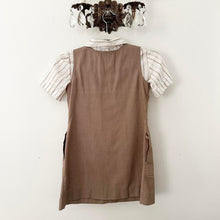 Load image into Gallery viewer, 1970s Girl Scout Brownies Uniform Dress Set (XXS, Girls 8)