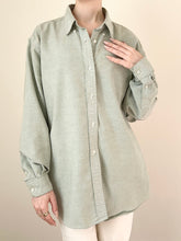 Load image into Gallery viewer, Sage Green Vintage L.L. Bean Button Up Shirt (L)