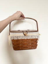 Load image into Gallery viewer, Vintage Handmade Longaberger Basket Purse