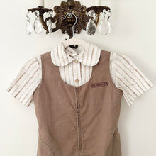 Load image into Gallery viewer, 1970s Girl Scout Brownies Uniform Dress Set (XXS, Girls 8)