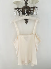 Load image into Gallery viewer, Pure Silk Cream Pearl Embellished Camisole (1X)