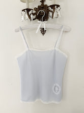 Load image into Gallery viewer, 1960s Blue Lace Trim Silky Pajama Set (L)