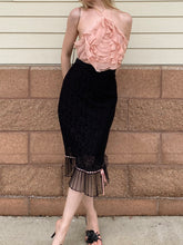 Load image into Gallery viewer, 90s Betsey Johnson Midi Ribbon Skirt (XS)