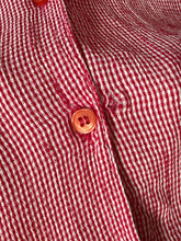 Load image into Gallery viewer, 1990s Vintage Red and White Gingham Dress (S)