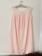 Load image into Gallery viewer, Pink Vintage 1970s Embroidered Nightgown Dress