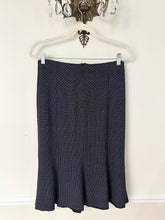 Load image into Gallery viewer, Vintage Italian Black Swiss Dot Skirt (M)