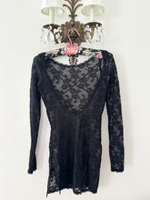 Load image into Gallery viewer, Sheer Lace Y2K Victoria's Secret Slip Dress (XS)