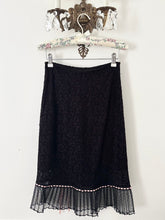 Load image into Gallery viewer, 90s Betsey Johnson Midi Ribbon Skirt (XS)