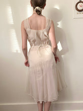 Load image into Gallery viewer, Whimsical Pink 50s Butterfly Embroidered Nightgown (M)