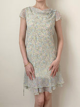 Load image into Gallery viewer, Y2K 2000s Chiffon Butterfly Mini Dress (8 Girls, XXS)