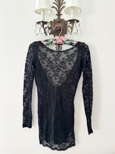 Load image into Gallery viewer, Sheer Lace Y2K Victoria's Secret Slip Dress (XS)