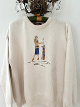 Load image into Gallery viewer, Vintage 1920s Style Woman Golf Sweater (XL)