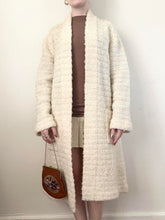 Load image into Gallery viewer, 70s Wool Blend Duster Cardigan Sweater (M)