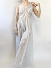Load image into Gallery viewer, Baby Blue Vintage 1950s Cinderella Nightgown Slip Dress (S)