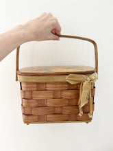 Load image into Gallery viewer, 1950s Handmade Bird Basket Purse