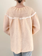 Load image into Gallery viewer, 1950s Peach Bed Jacket Sweater (M)