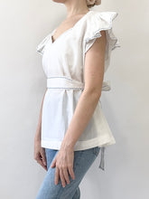 Load image into Gallery viewer, Hand Made 70s Cotton Apron Blouse (S-XXL)