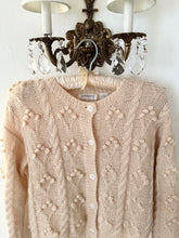 Load image into Gallery viewer, Hand Knit Mohair Pom Pom Sweater (M)