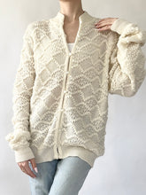 Load image into Gallery viewer, Vintage 1950s 1960s Wool Blend Cardigan Sweater (M/L)