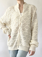 Load image into Gallery viewer, Vintage 1950s 1960s Wool Blend Cardigan Sweater (M/L)