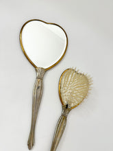 Load image into Gallery viewer, Victorian Style Brass Heart Matching Vanity Set
