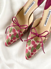 Load image into Gallery viewer, Raspberry Manolo Blahnik Mules (5.5)