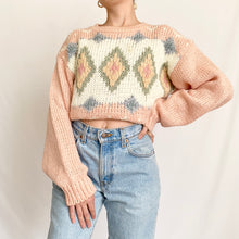 Load image into Gallery viewer, Hand Loomed 1980s Vintage Nordic Sweater (M)