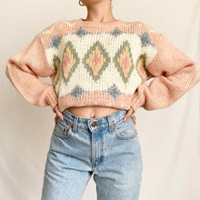 Load image into Gallery viewer, Hand Loomed 1980s Vintage Nordic Sweater (M)
