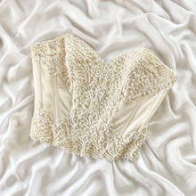 Load image into Gallery viewer, Exquisite Beaded Bridal Bustier (12)