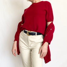 Load image into Gallery viewer, Red Ralph Lauren Cashmere Sweater Set (PM)