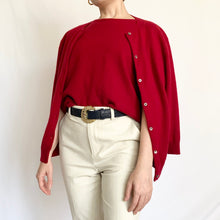 Load image into Gallery viewer, Red Ralph Lauren Cashmere Sweater Set (PM)